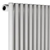 Трубчастий радіатор Betatherm вертикальний Praktikum 1 2000x501 (Білий RAL9016M, підк. №99) Фото - 2